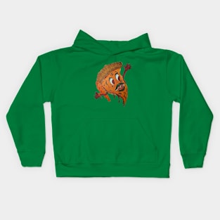 Lil Monsters Pizza monster Kids Hoodie